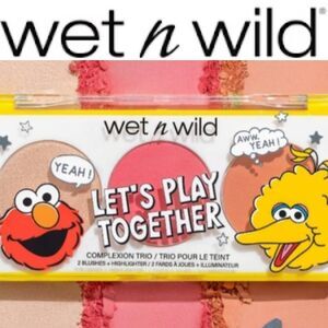 Wet-N-Wild X Sesame Street Let's Play Together Complexion Trio